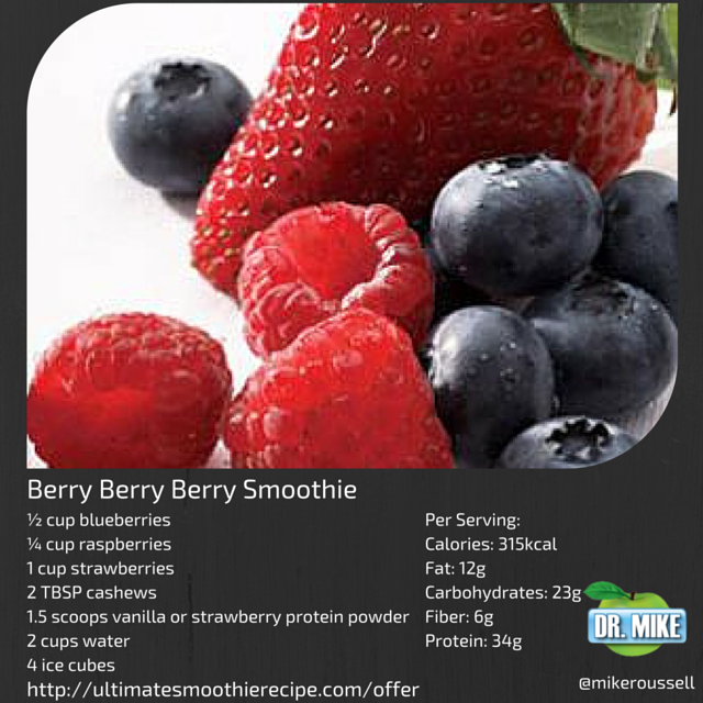 Instagram Berry Berry Berry Smoothie